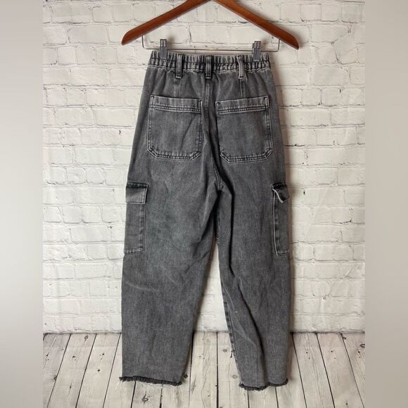 Pac Sun Gray Cargo Denim Size XS - Picture 9 of 10